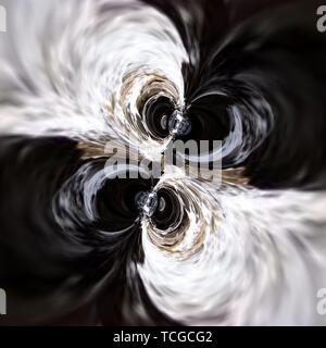 Grafik Design Stil Spektrum der abstrakten Kunst, Illustration Stockfoto