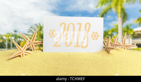 Sommer-card Stockfoto