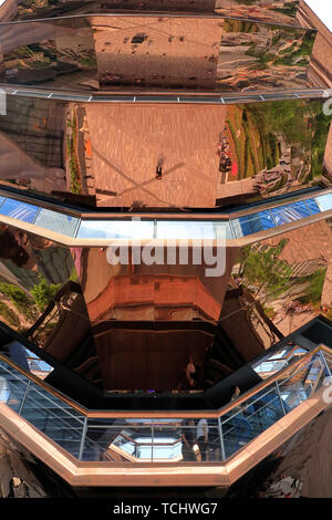 Das Schiff in Hudson Yards in der West Side von Manhattan. New York City New York, USA Stockfoto