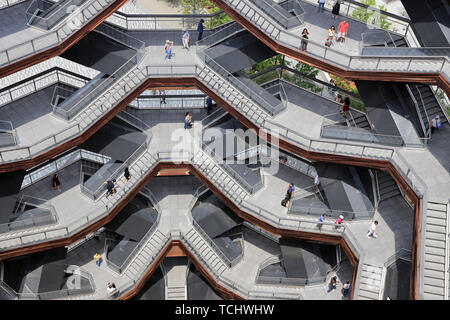 Das Schiff in Hudson Yards in der West Side von Manhattan. New York City New York, USA Stockfoto