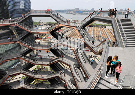 Das Schiff in Hudson Yards in der West Side von Manhattan. New York City New York, USA Stockfoto