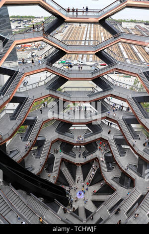 Das Schiff in Hudson Yards in der West Side von Manhattan. New York City New York, USA Stockfoto