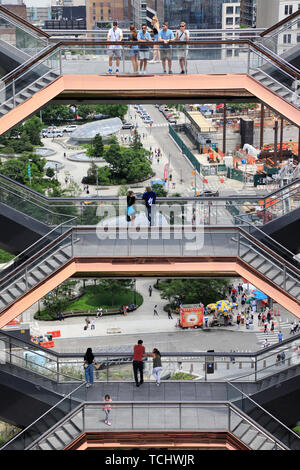 Das Schiff in Hudson Yards in der West Side von Manhattan. New York City New York, USA Stockfoto