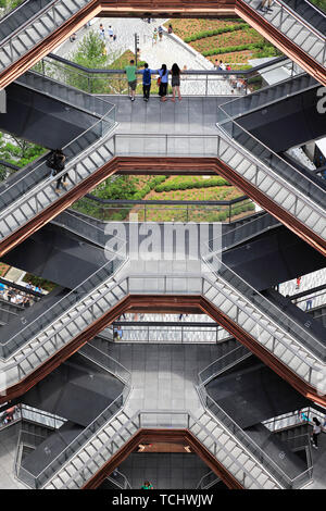 Das Schiff in Hudson Yards in der West Side von Manhattan. New York City New York, USA Stockfoto