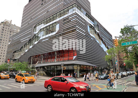 Außenansicht der Universität Zentrum der New School University. Manhattan, New York City, USA. Stockfoto