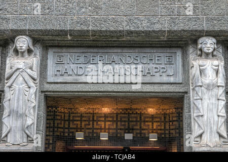 Amsterdam City Archive Gebäude in Amsterdam Die Niederlande 2019 Stockfoto