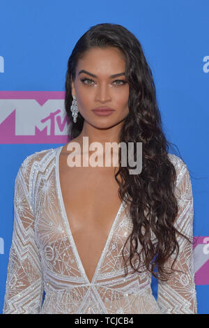 MTV Video Music Awards, Ankünfte, New York, USA - 20 Aug 2018 - shanina Shaik Stockfoto