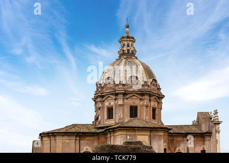 Alte Kirche der Heiligen Luca und Martina (1664), Forum Romanum, Rom Innenstadt, UNESCO-Weltkulturerbe, Latium, Italien, Europa Stockfoto