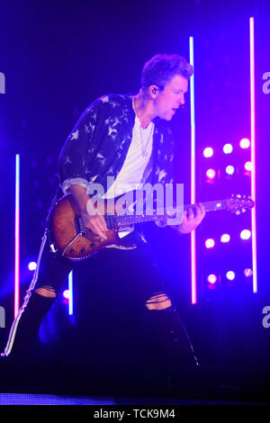 Juni 6, 2019 - Nashville, Tennessee, USA - 06. Juni 2019 - Nashville, Tennessee - Joe Don Rooney, Rascal Flatts. 2019 CMA Music Fest abendliches Konzert statt bei Nissan Stadium. Photo Credit: Dara-Michelle Farr/AdMedia (Credit Bild: © Dara-Michelle Farr/AdMedia über ZUMA Draht) Stockfoto