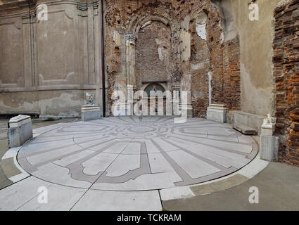 Santa Maria alla Porta barocke Kirche vom Architekten Francesco Maria Richini 1652 in Mailand, Italien, Stockfoto