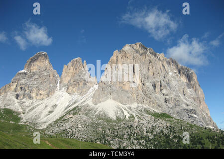 Italienischen Dolomiten in Südtirol an einem sonnigen Sommertag Stockfoto