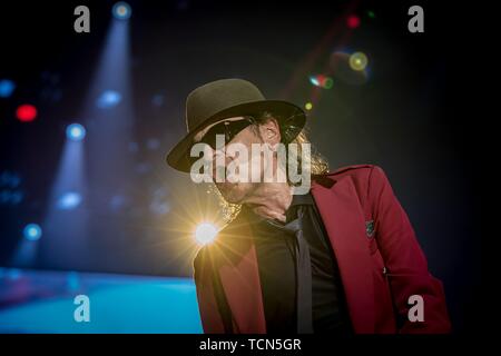 07.06.2019, Udo Lindenberg, die Deutsche kult Sänger, Musiker, Komponist, Panik Rocker, Schriftsteller und Maler auf seiner LIVE 2019 Tour in der Mercedes-Benz-Arena in Berlin. | Verwendung weltweit Stockfoto