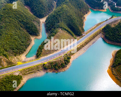Chun Yang Linie der Qiandao Lake, Hangzhou Stockfoto