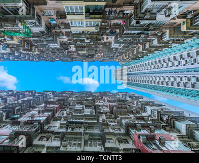 Quarry Bay Monster Gebäude konkrete Wald, Hong Kong Stockfoto