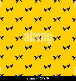 Hochzeit tauben Muster Vektor Stock Vektor