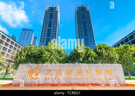 Dalian Futures Gebäude Stockfoto