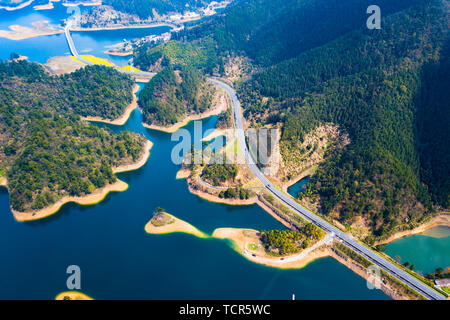 Chun Yang Linie der Qiandao Lake, Hangzhou Stockfoto