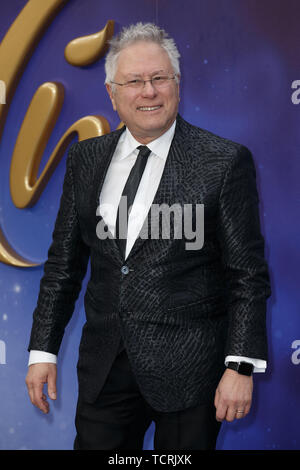 Europäische Gala Premiere von "Aladdin" im Odeon Luxe Leicester Square - Ankunft mit: Alan Menken Wo: London, Großbritannien Wann: 09. Mai 2019 Credit: Mario Mitsis/WENN.com Stockfoto