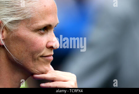 Schottland manager Shelley Kerr während der FIFA Frauen-WM, Gruppe D Match im Stade de Nice. Stockfoto