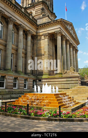 Bolton Rathaus, Greater Manchester, England, Großbritannien Stockfoto