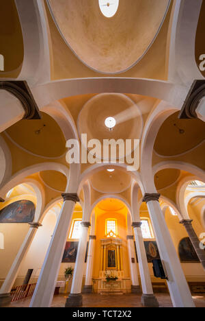 Convento de San Gabriel Arcángel Franciscano (San Gabriel Friary) ist eine Kirche und Kloster in Cholula, Puebla, Mexiko. Stockfoto