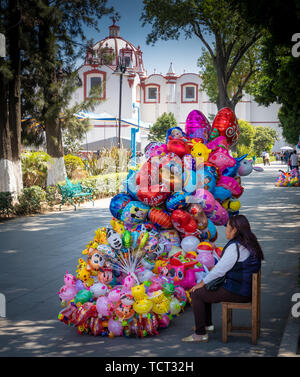 Puebla Heroica Puebla de Zaragoza formell und auch als Puebla de los Ángeles bekannt ist, ist der Sitz von Puebla Gemeinde, die Hauptstadt und größte Stadt Stockfoto