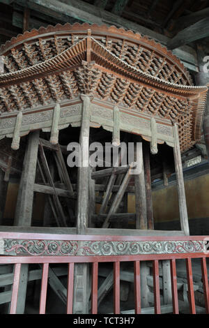 Hebei Zhengding Longxing Tempel tibetischen Sutra Kabinett Rotary tibetischen Pavillon Stockfoto