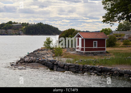 Granholmen Insel im Archipel von Stockholm, Schweden Stockfoto