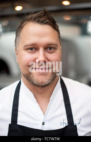 Mainz, Deutschland. 10 Juni, 2019. Fußball: Nationalmannschaft, vor dem EM-Qualifikationsspiel gegen Estland. Anton Schmaus, Chef der Nationalmannschaft. Credit: Marius Becker/dpa/Alamy leben Nachrichten Stockfoto