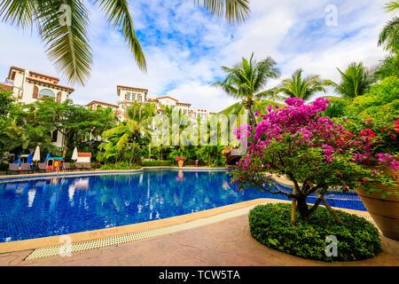 Ted Baishi County Hotel, Sanya, China Stockfoto