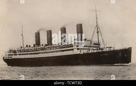 RMS Aquitania'', c 1930. Schöpfer: Unbekannt. Stockfoto