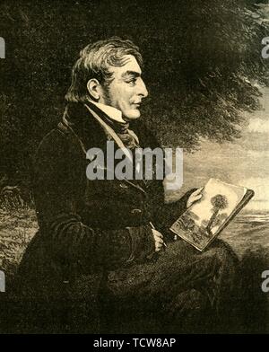 Joseph Mallord William Turner, englischer Maler, c 1840 (c 1890). Schöpfer: Unbekannt. Stockfoto