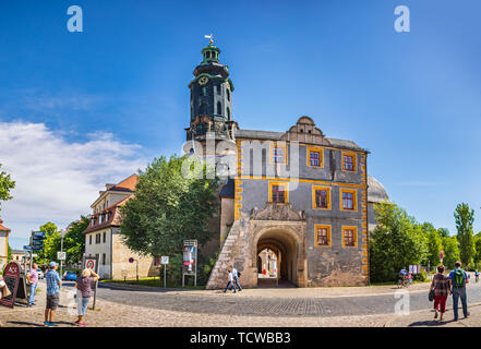 WEIMAR, Deutschland - ca. Juli 2019: Bastille von Weimar in Thüringen, Deutschland Stockfoto