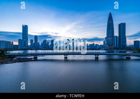 Shenzhen Houhai Talent Park Stockfoto