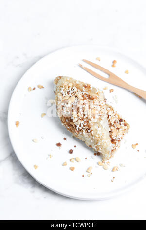 Frischen stil Chinesische traditionelle Snack hanf Ciba Reis Kuchen Stockfoto