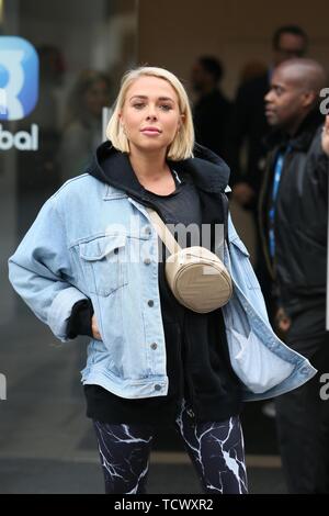 Gabi Allen kommen bei Global Studios für Radio Interviews mit: Gabi Allen Wo: London, Großbritannien Wann: 10. Mai 2019 Credit: Michael Wright/WENN.com Stockfoto
