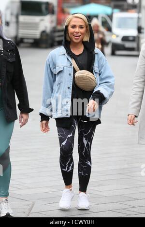 Gabi Allen kommen bei Global Studios für Radio Interviews mit: Gabi Allen Wo: London, Großbritannien Wann: 10. Mai 2019 Credit: Michael Wright/WENN.com Stockfoto