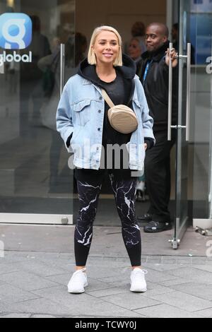 Gabi Allen kommen bei Global Studios für Radio Interviews mit: Gabi Allen Wo: London, Großbritannien Wann: 10. Mai 2019 Credit: Michael Wright/WENN.com Stockfoto