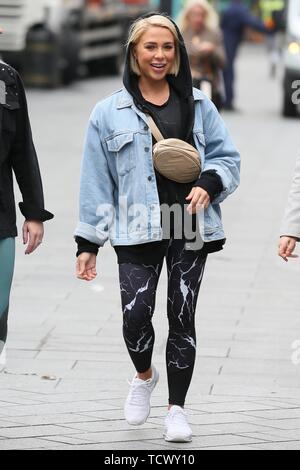 Gabi Allen kommen bei Global Studios für Radio Interviews mit: Gabi Allen Wo: London, Großbritannien Wann: 10. Mai 2019 Credit: Michael Wright/WENN.com Stockfoto