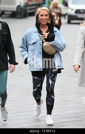 Gabi Allen kommen bei Global Studios für Radio Interviews mit: Gabi Allen Wo: London, Großbritannien Wann: 10. Mai 2019 Credit: Michael Wright/WENN.com Stockfoto