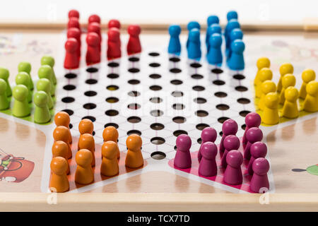 Kinder Puzzle Brettspiel Stockfoto