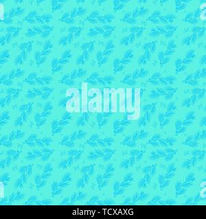 Dekorative Zierpflanzen nahtlose frühling muster. Endlose Elegante Textur mit Blättern. Für design Stoff, Hintergründe verknüpfte Rechnungsvorlagennummer, Geschenkpapier, Paket Stock Vektor