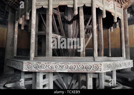 Longxing Tempel Rad Tibet, Zhengding, Provinz Hebei Stockfoto