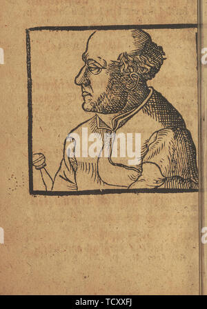 Philippus Aureolus Theophrastus Bombastus von Hohenheim (Paracelsus), 1599. Schöpfer: Anonym. Stockfoto