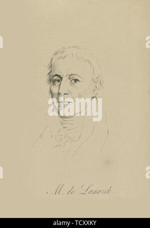 Jean-Baptiste Pierre Antoine de Monet, Chevalier de Lamarck (1744-1829), C. 1810. Schöpfer: Anonym. Stockfoto