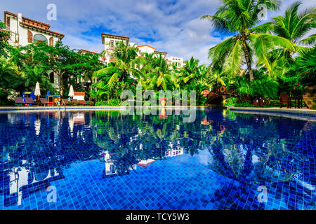 Ted Baishi County Hotel, Sanya, China Stockfoto