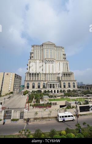 Kolkata, Indien. 10 Juni, 2019. ITC Royal Bengal. Einen Tag vor der Eröffnung des neuen 133 Meter Höhe Hotel mit 456 Zimmern im ITC Sonar und ITC Royal B Stockfoto