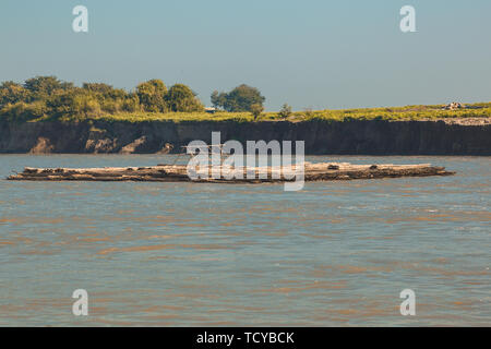 Irrawaddy-Fluss, Myanmar Stockfoto