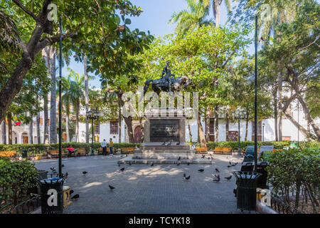 Cartagena, Kolumbien - 9. März 2017: Centro Historico Bereich von Cartagena de Indias Bolivar in Kolumbien Südamerika Stockfoto