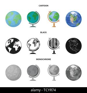 Globus, Dot, international, Ozean, Länder, weltweit, Welt, Landkarte, Erde, um, Reisen, Planet, Geographie, Set, Vector, Icon, Illustration, isoliert, Sammlung, Design, Element, Grafik, Zeichen, Vektor, Vektoren, Stock Vektor